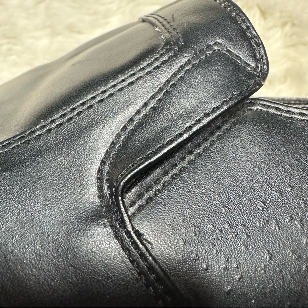 Protocol Slip-On Loafers with Rounded Toe and Durable Sole Black Size 12 - Picture 15 of 16